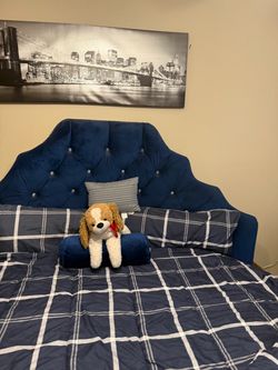 Queen size bed with mattress