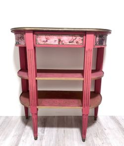 Boho Half Moon Table Console🌜Please Read Description🌜No Hold