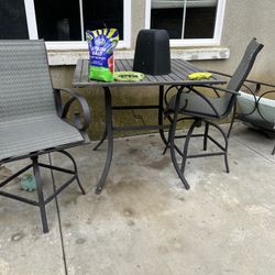 Metal Porch Set And Swing For Scrap