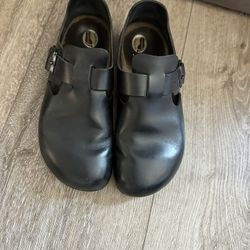 Women Birkenstock Leather Shoes Size 38