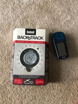 Garmin gps and bushnell gps back track