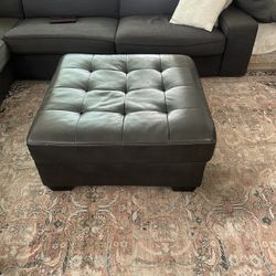 Brown Ottoman