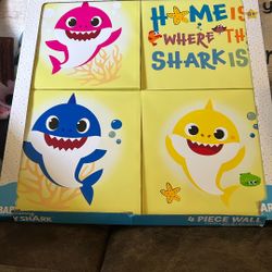 Baby  Shark Wall Art