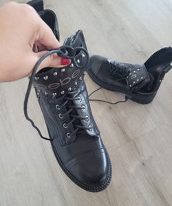 Black Bebe Booties