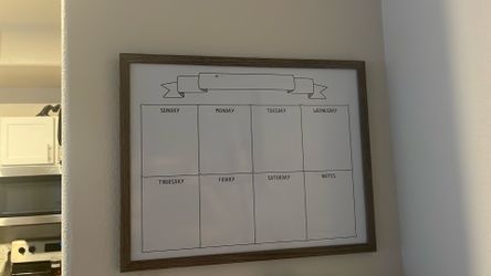 Weekly board