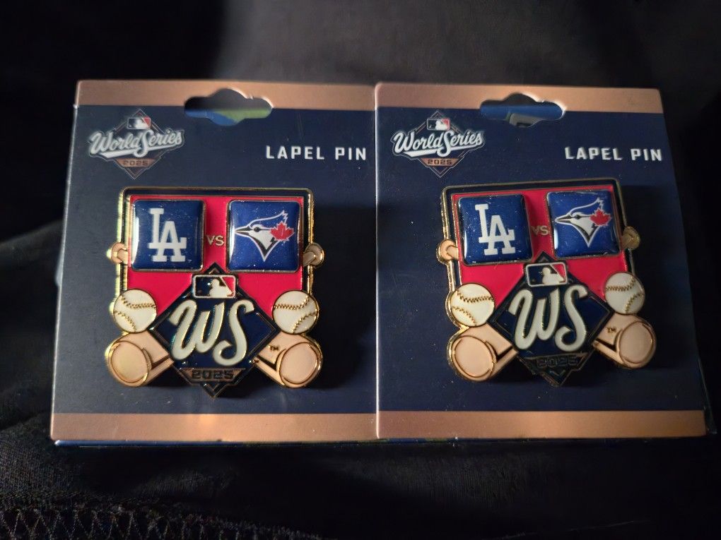 Dodgers World Series Pin Soldout