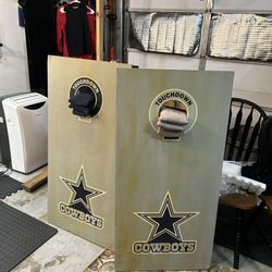 Dallas cowboys Cornhole Ramps  