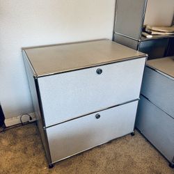 Vintage USM Haller Authentic Swiss Credenza Cabinet Pull Out Drawers Pickup La Jolla