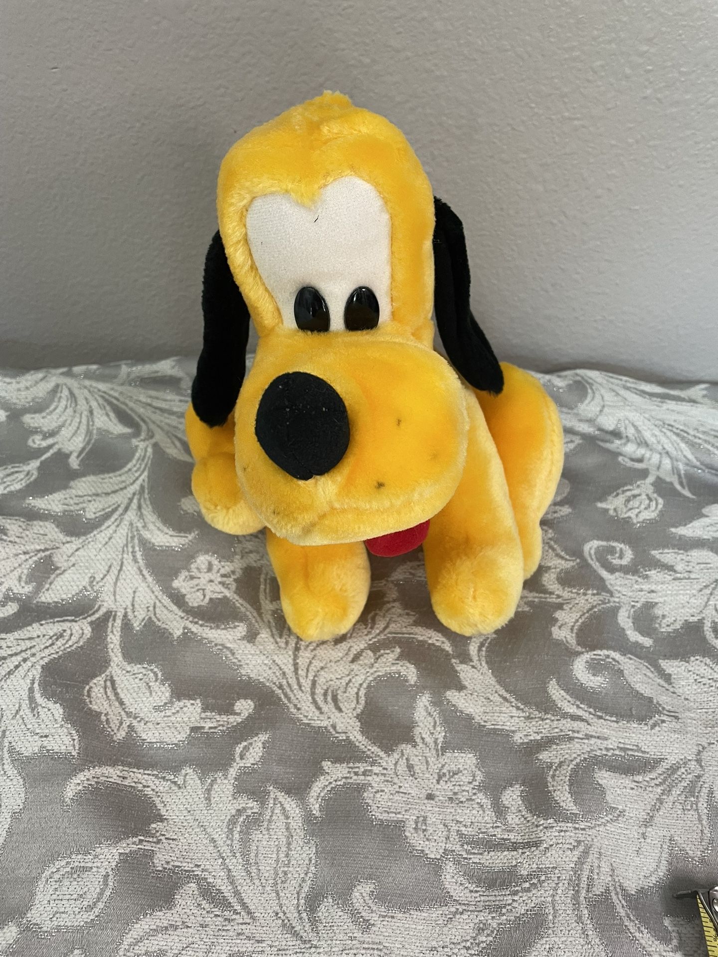 Vintage Disneyland Pluto Dog 10" Plush