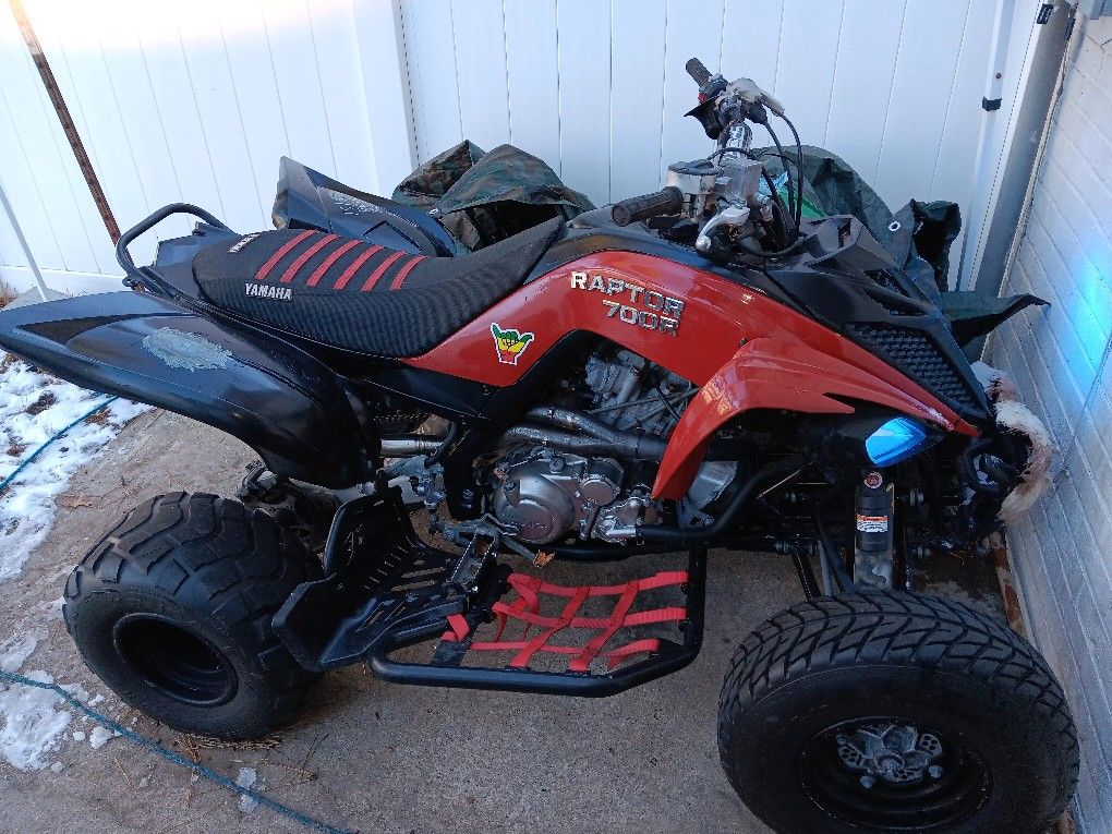 Yamaha seven hundred raptor