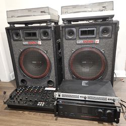 DJ’ing Equipment For Sale 