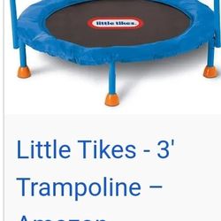 Mini Trampoline Little Kids