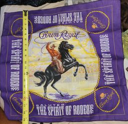 CROWN ROYAL 1995 HANKERCHIEFS 2 AVAILABLE $25 FOR BOTH