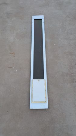 76"-81"Dog Door for a Sliding Glass door medium ,opening 7-in x 11  1/2 in