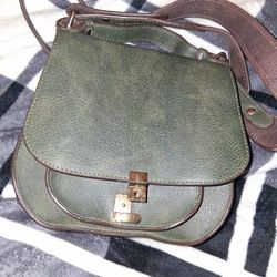 BROWN  LEATHER PURSE
