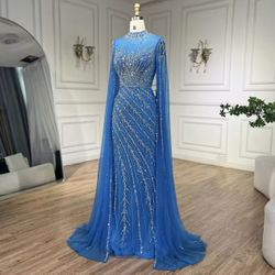 Women Prom Evening Gown Dress Size 14