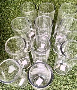 Glass Vase 11x