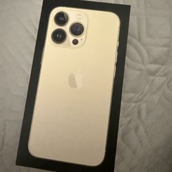 iPhone 13 Pro , Gold, 128GB With Charger 