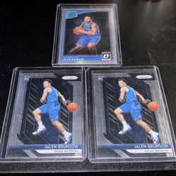 Jalen Brunson Prizm Rookie Cards - 2018-19 Panini Prizm #250 - Knicks/Mavericks