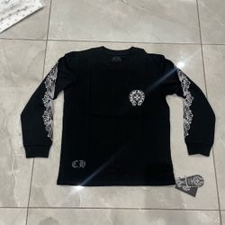 Chrome Hearts Black Long Sleeve T-Shirt