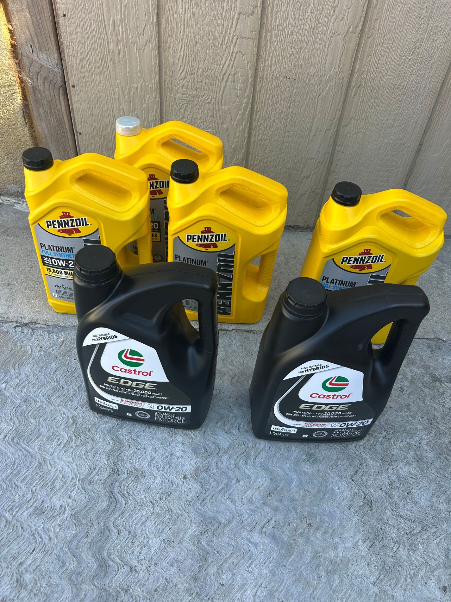full synthetic motor oil 0-20