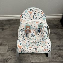 BABY FISHER PRICE CHAIR WITH TOY BAR 