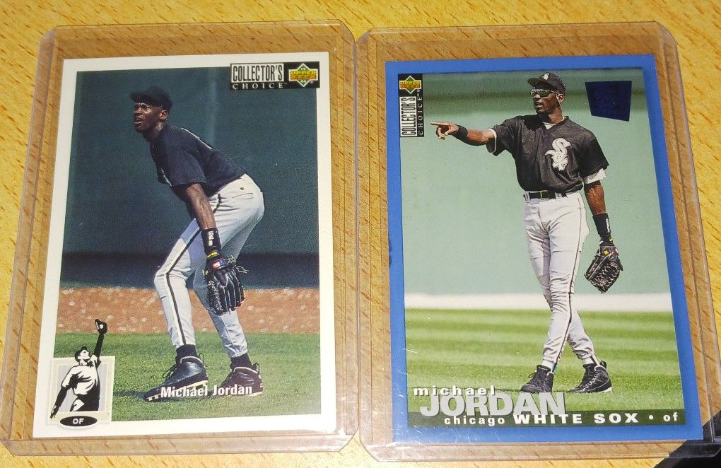 Michael Jordan & Bo Jackson Baseball Cards{Send You List Of Cards/Make  Offer for Sale in Mukilteo, WA - OfferUp