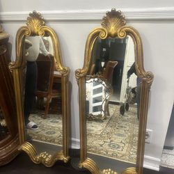 Set Of Antique Mirrors Size 49”x20”