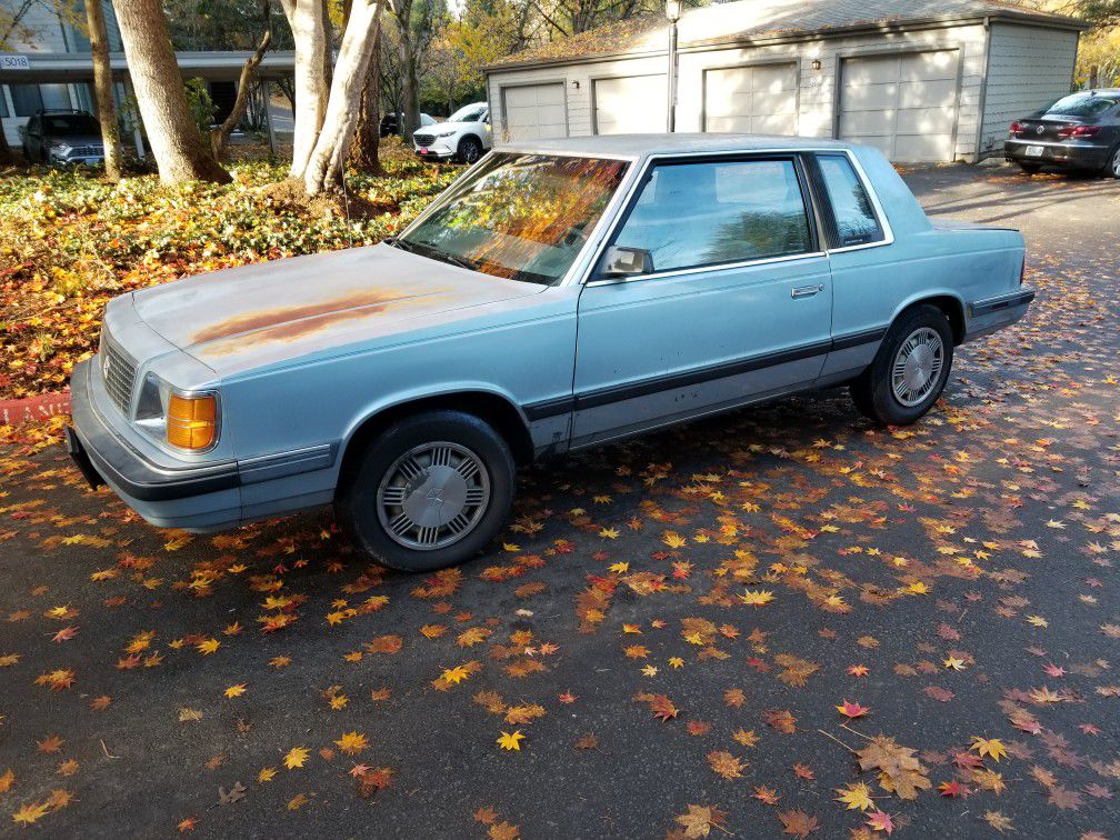 1988 Plymouth Reliant