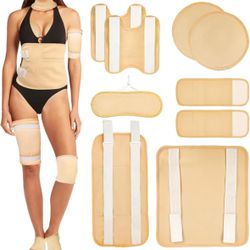 9Pcs Organic Cotton Castor Oil Packs