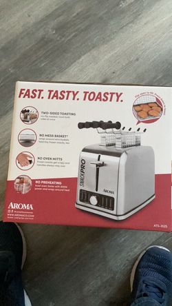 Toaster and More, Aroma Snack Pro, 3 in 1