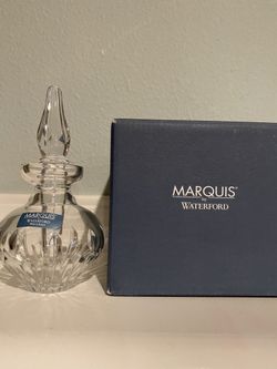 Waterford crystal new perfume decanter with box