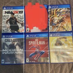 PS4 Games For Sale!!! 
