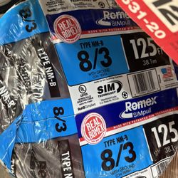 New Romex Wire 8/3