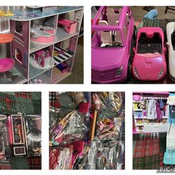 LOL OMG Fashion House and Lots of Barbie/Doll Items VIEW ALL PICS (Some Brand New) 