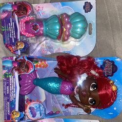 Ariel (Atlantic Doll) ($20)/ Groove& Glam Set($15)