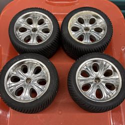 Proline Racing 14mm hex T Maxx wheels