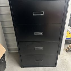 Lorell Metal File Cabinet For Legal Or Letter Size Paper 