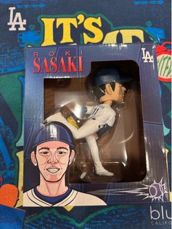 Roki Sasaki LA Dodgers Bobblehead SGA