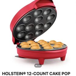 HOLSTEIN® 12-COUNT CAKE POP MAKER MAQUINA PARA 12 CAKE POPS