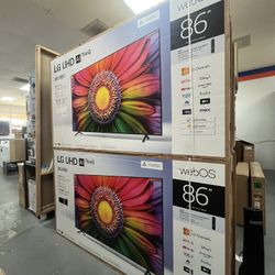 86” LG UR80 Series 4k UHD Smart Tv 