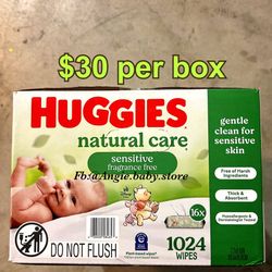 Huggies Natural Care Wipes 