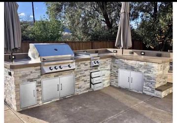 Outdoor Kitchen Double Drawers