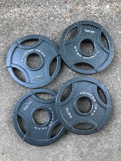 4-5lbs Olympic style weights