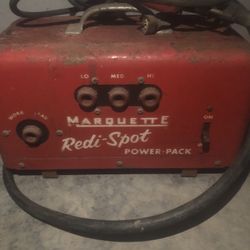 Marquette Redi-Spot Welder