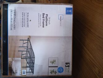 Platform bed frame