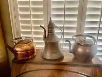 Copper pots