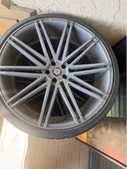 24 inch rims and tires