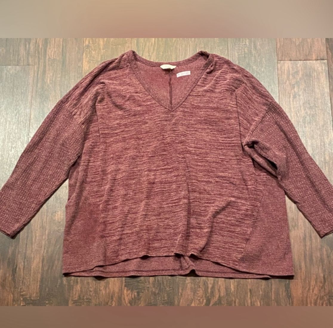 Terra & Sky V-Neck Sweater