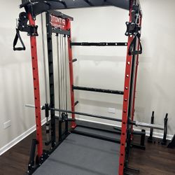 Power Cage With Smith Machine, Exercise Machine - Delivery And Installation